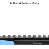 UTG Universal Dovetail to Picatinny/Weaver Rail Adaptor- MNT-DTW145